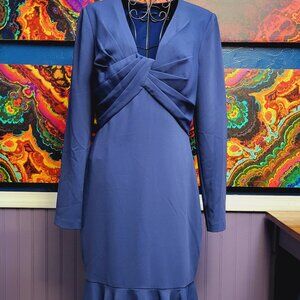 Badgley Mischka ~ Sz 8 ~ Twist Front Dress ~ NWT